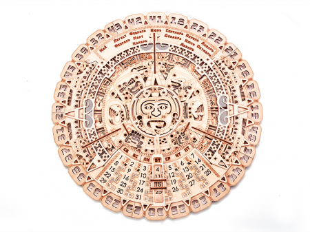 Puzzle 3D Mecanic, Calendar Maya, 73 piese [4]