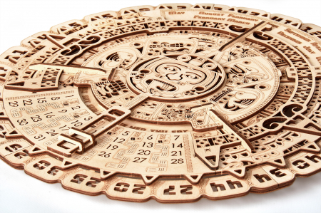 Puzzle 3D Mecanic, Calendar Maya, 73 piese [2]