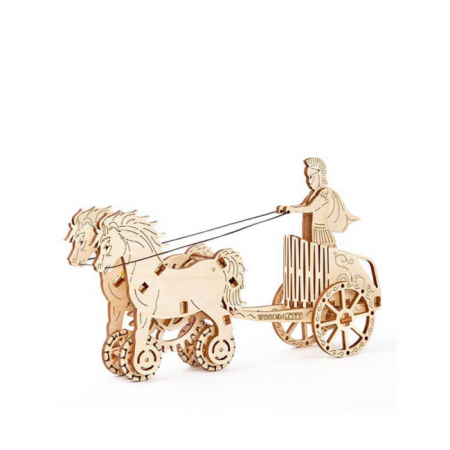 Puzzle 3D Mecanic, Car de lupta roman, 69 piese [0]