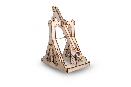 Puzzle 3D Mecanic, Catapulta Medievala [1]