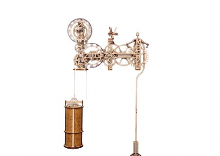 Puzzle 3D Mecanic, Ceas de perete Steampunk, 269 piese [0]