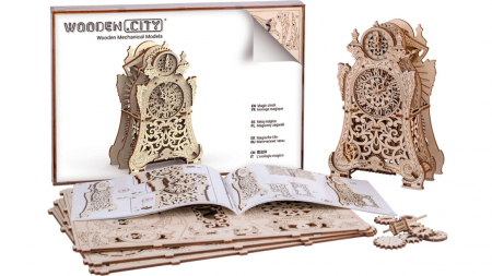 Puzzle 3D Mecanic, Ceas magic, 149 piese [13]
