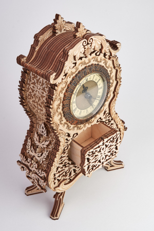 Puzzle 3D Mecanic, Ceas Vintage, 134 piese [9]