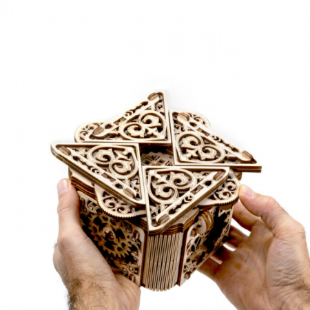 Puzzle 3D Mecanic, Cutia cu mistere, 176 piese [2]
