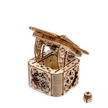Puzzle 3D Mecanic, Cutia cu mistere, 176 piese [3]