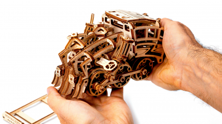Puzzle 3D Mecanic, Trenul cu vise, 204 piese [4]