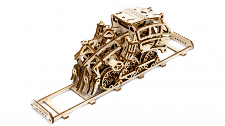 Puzzle 3D Mecanic, Trenul cu vise, 204 piese [1]