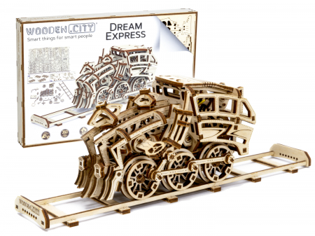 Puzzle 3D Mecanic, Trenul cu vise, 204 piese [7]