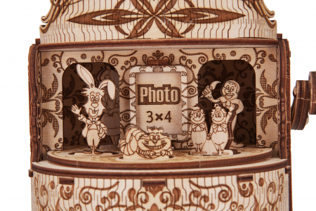 Puzzle 3D Mecanic, cutiuta muzicala, Teatru de papusi, 162 piese [4]