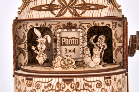 Puzzle 3D Mecanic, cutiuta muzicala, Teatru de papusi, 162 piese [8]