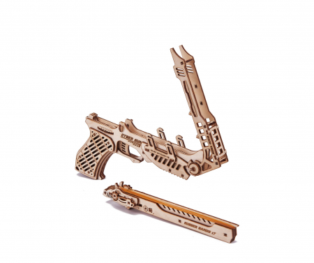 Puzzle 3D Mecanic, Cyber gun, 122 piese [4]