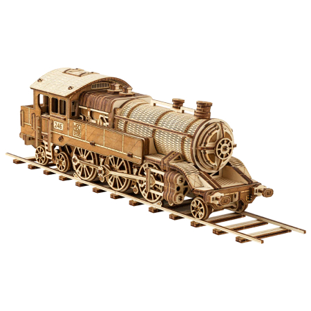 Puzzle 2&3D - Puzzle 3D, mecanic, din lemn, Marele calator 246, 410 piese