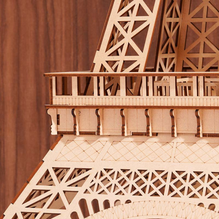 Puzzle 3D, din lemn, Turnul Eiffel Plus, 191 piese [3]