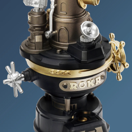 Puzzle 3D mecanic, din metal si plastic, Far pentru nave, 60 piese [9]