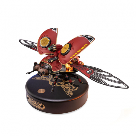 Puzzle mecanic 3D - Puzzle 3D mecanic, din metal si plastic, Gargarita bionica, 147 piese