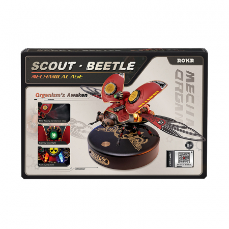 Puzzle 3D mecanic, din metal si plastic, Gargarita bionica, 147 piese [9]