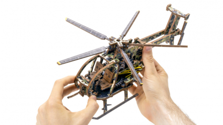 Puzzle 3D Mecanic, Elicopter, 178 piese [13]