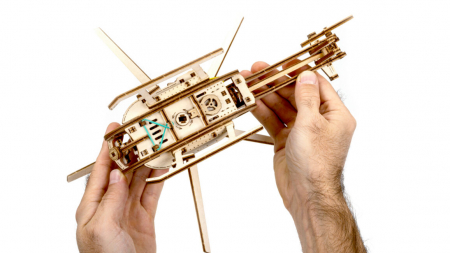 Puzzle 3D Mecanic, Elicopter, 194 piese [7]