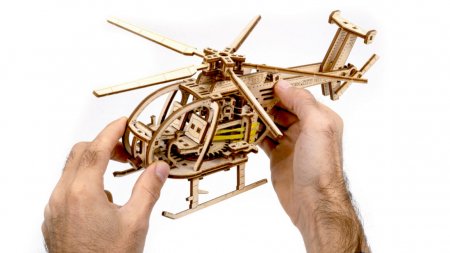 Puzzle 3D Mecanic, Elicopter, 194 piese [10]