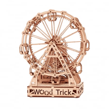 Puzzle 2&3D - Puzzle 3D Mecanic, Ferris Wheel, 301 piese