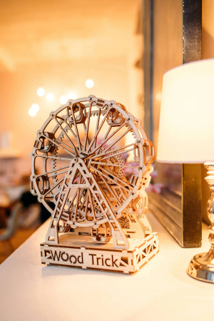 Puzzle 3D Mecanic, Ferris Wheel, 301 piese [5]