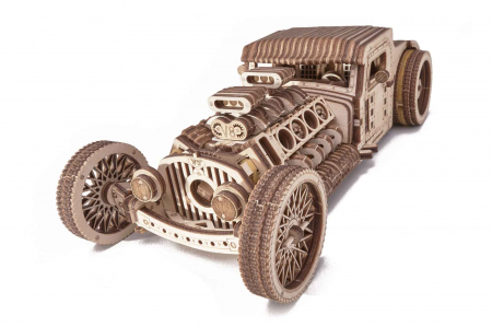 Puzzle 3D Mecanic, Hot Rod, 280 piese [3]