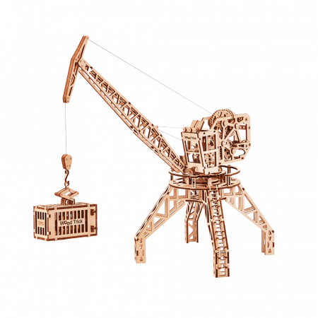 Puzzle 3D Mecanic, Macara cu cabina, 237 piese [3]