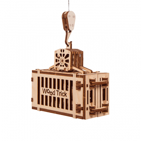 Puzzle 3D Mecanic, Macara cu cabina, 237 piese [2]