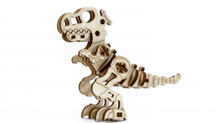 Puzzle 3D Mecanic, T-Rex, 33 piese [4]