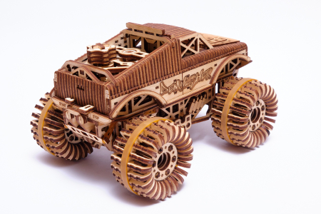 Puzzle 3D Mecanic, Monster Truck, 556 piese [2]