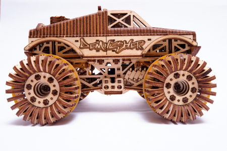 Puzzle 3D Mecanic, Monster Truck, 556 piese [6]