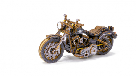 Puzzle 3D Mecanic, Motocicleta Cruiser V-Twin, 168 piese [1]