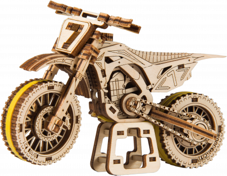 Puzzle 3D Mecanic, Motocross, 78 piese [0]