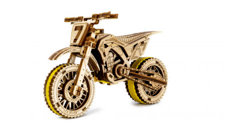 Puzzle 3D Mecanic, Motocross, 78 piese [5]