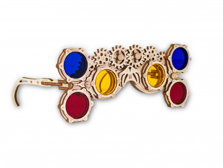 Puzzle 3D Mecanic, Ochelari Steampunck [2]