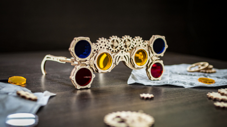 Puzzle 3D Mecanic, Ochelari Steampunck [5]