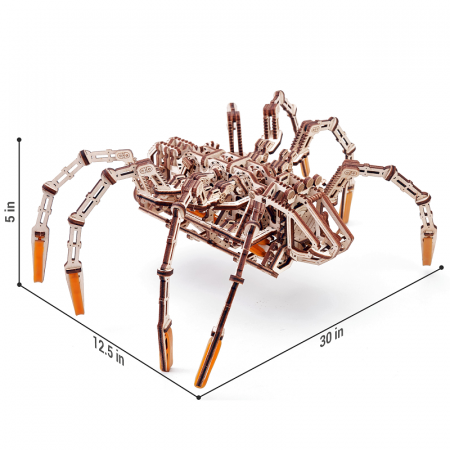 Puzzle 3D Mecanic, Paianjen spatial, 245 piese [7]