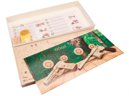 Puzzle 3D Mecanic, Set de pistoale, 125 piese [8]