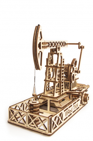 Puzzle 3D Mecanic, Sonda de petrol, 194 piese [8]