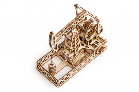 Puzzle 3D Mecanic, Sonda de petrol, 194 piese [5]