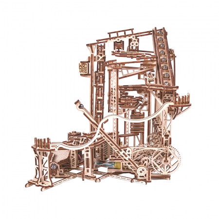 Puzzle 3D Mecanic, Spiral Marble Run, 558 piese [1]