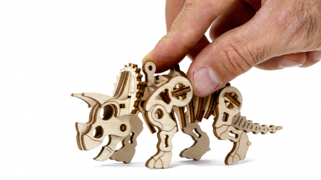 Puzzle 3D Mecanic, Triceraptor, 33 piese [1]