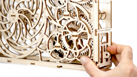 Puzzle 3D Mecanic, Tablou kinetic, 185 piese [4]