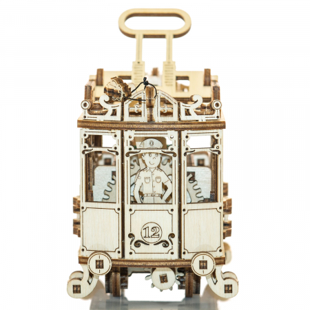 Puzzle 3D Mecanic, Tramvai cu sine [1]