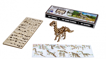 Puzzle 3D Mecanic, Diplodoc, 45 piese [3]