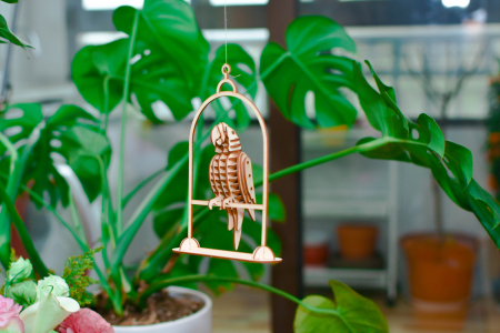 Puzzle 3D Papagal [1]