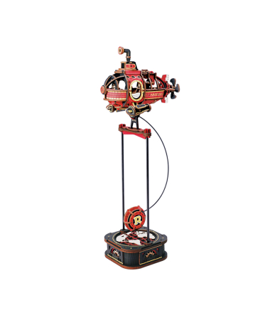 Jucarii creative - Puzzle 3D, pendul mecanic, Explorator marin, 219 piese