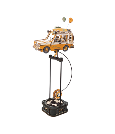 Jucarii creative - Puzzle 3D, pendul mecanic, Excursie la sosea, 228 piese