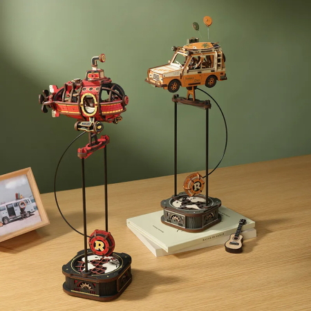 Puzzle 3D, pendul mecanic, Excursie la sosea, 228 piese [1]