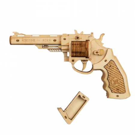Puzzle 3D, Pistol Corsac M60, Lemn [0]